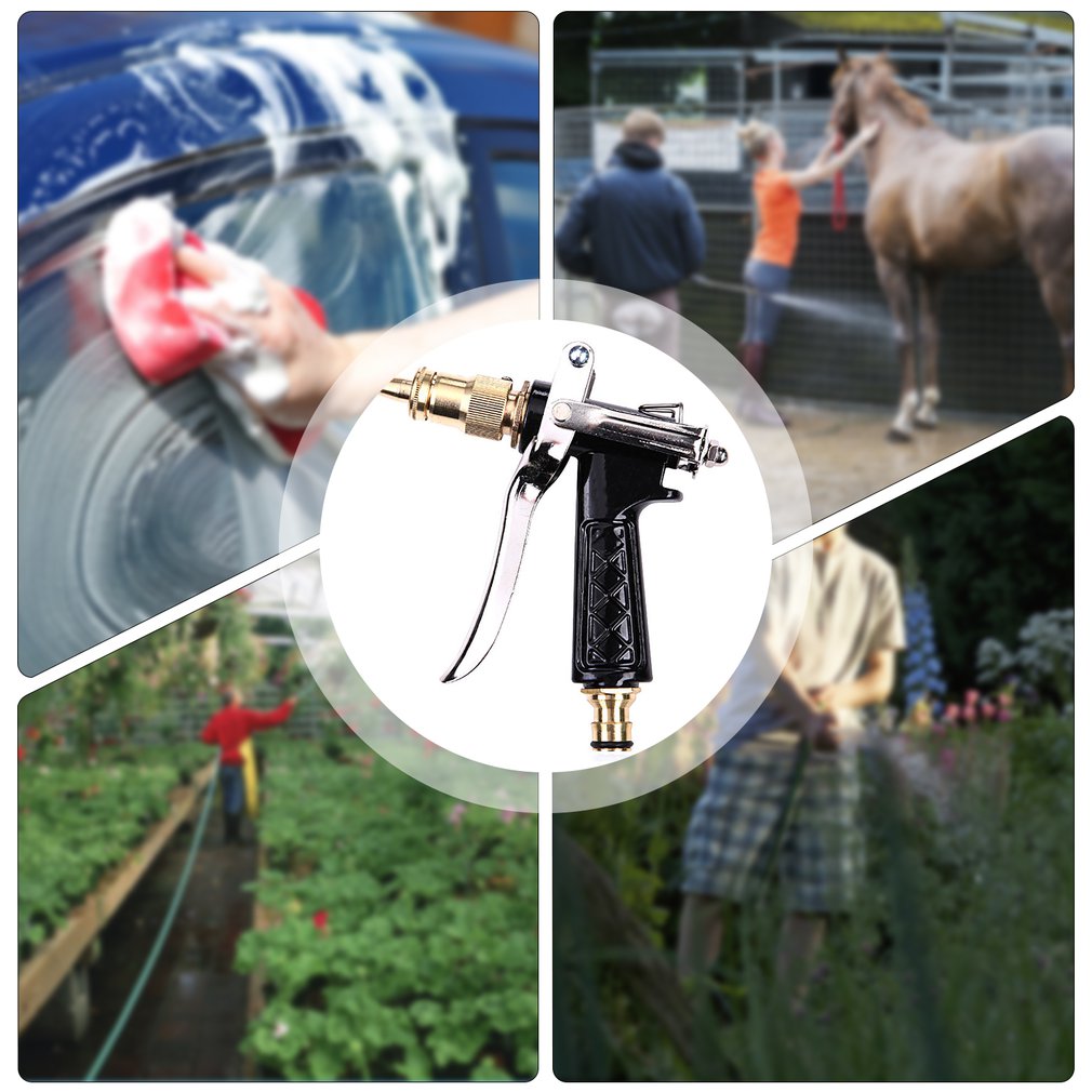 Practical Garden High Pressure Metal Hose Nozzle Car Wash Temu