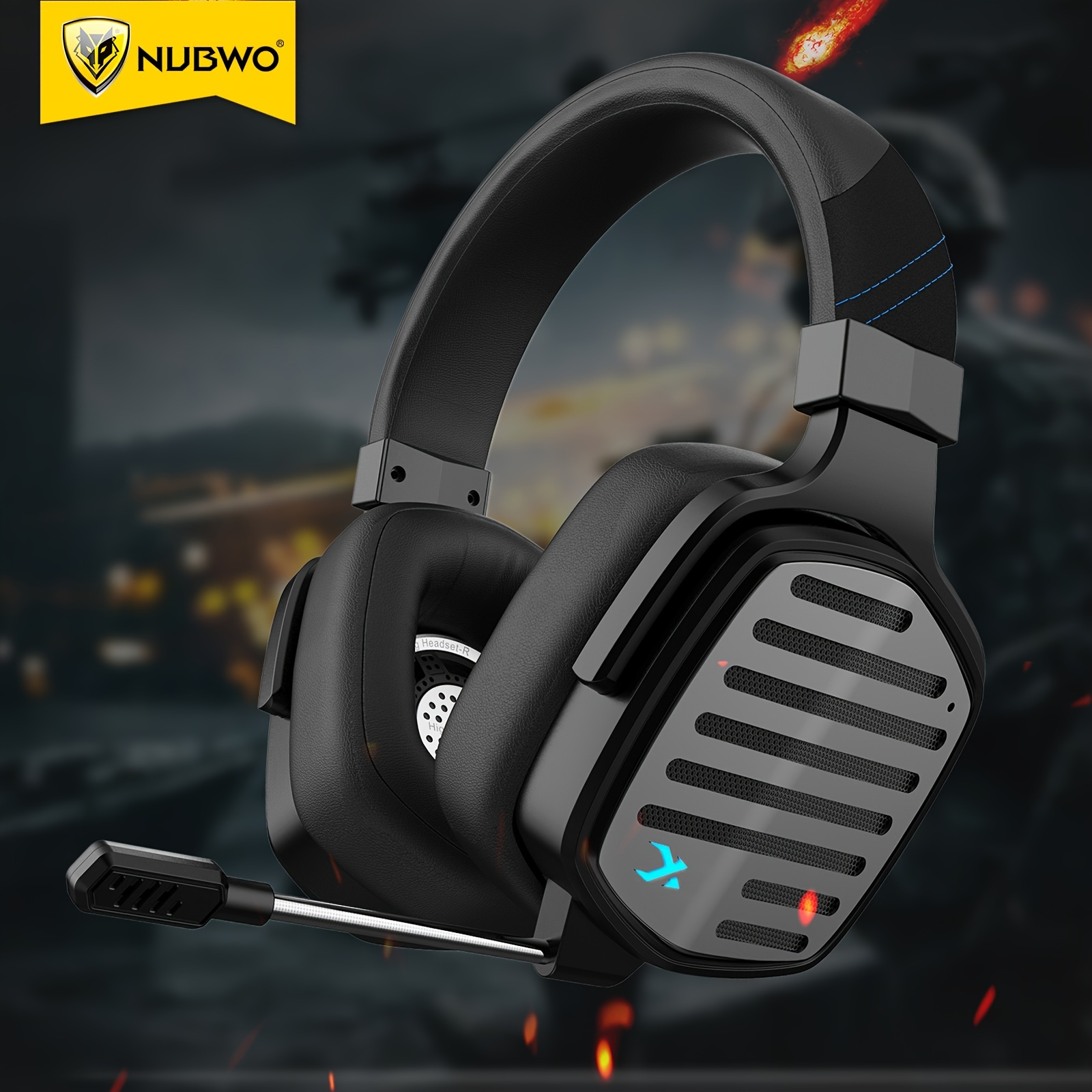 NUBWO G03 2.4G Wireless Gaming Headset