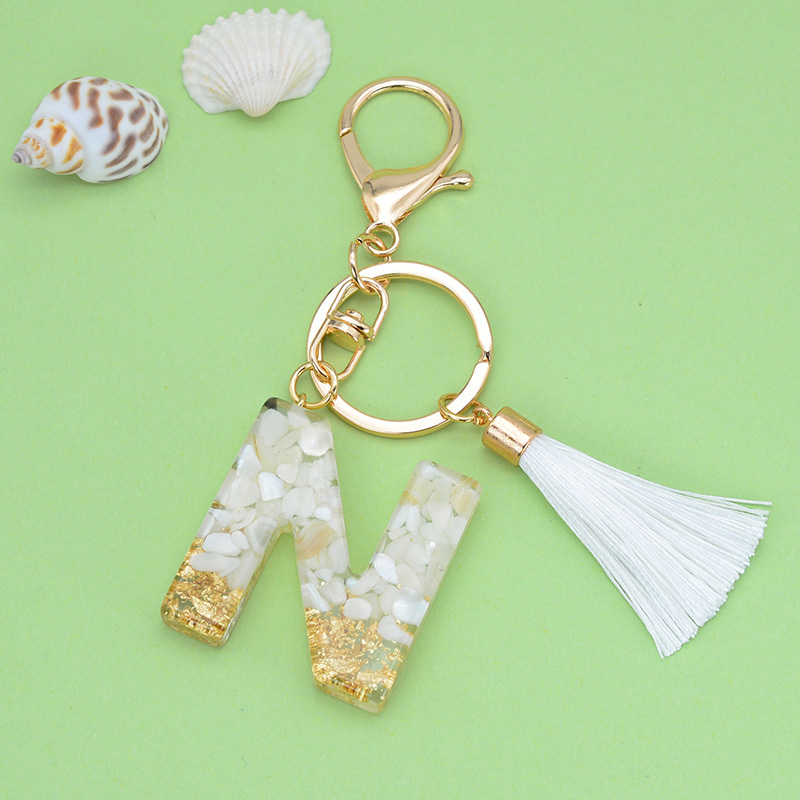 Acrylic Keychain Charm With Letter Small Keychain Charm for 