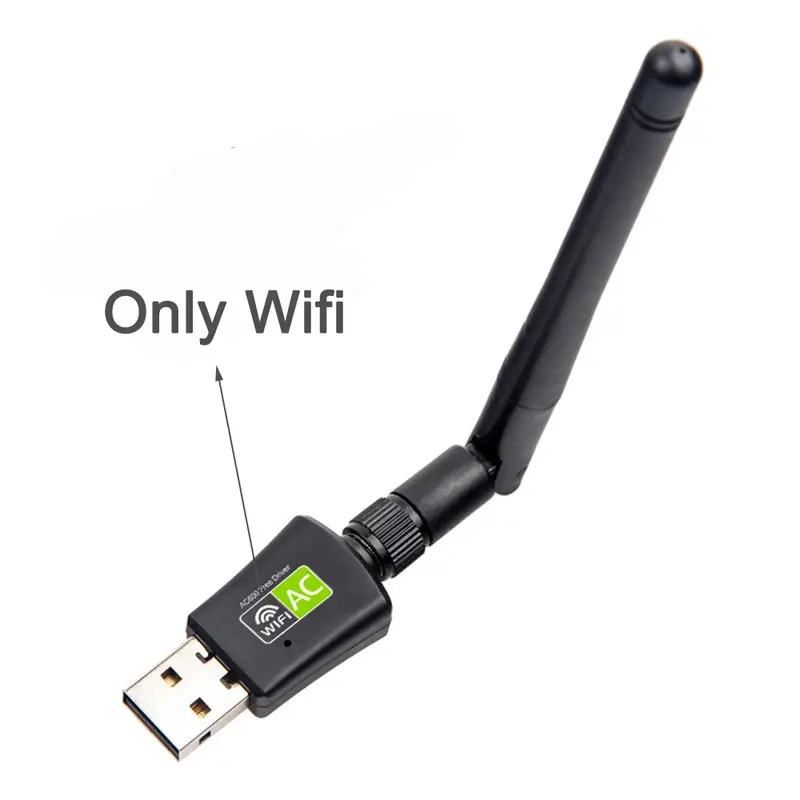 Adaptador Wifi Usb 600mbps Doble Banda 2 4/5ghz 2 En 1 Wifi - Temu