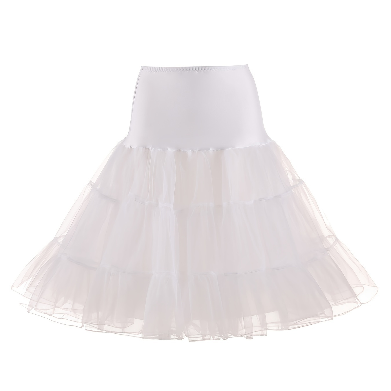 

Femmes 50S Vintage Tulle Petticoat Demi-Slip Tutu Sous-robe