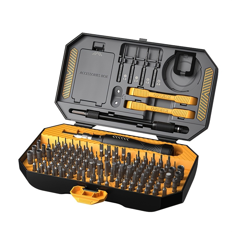 

145pcs Precision Screwdriver Set With Case, All-in-one Multi-function Repair Tool Kit.(7in X 4.5in X1.8in)