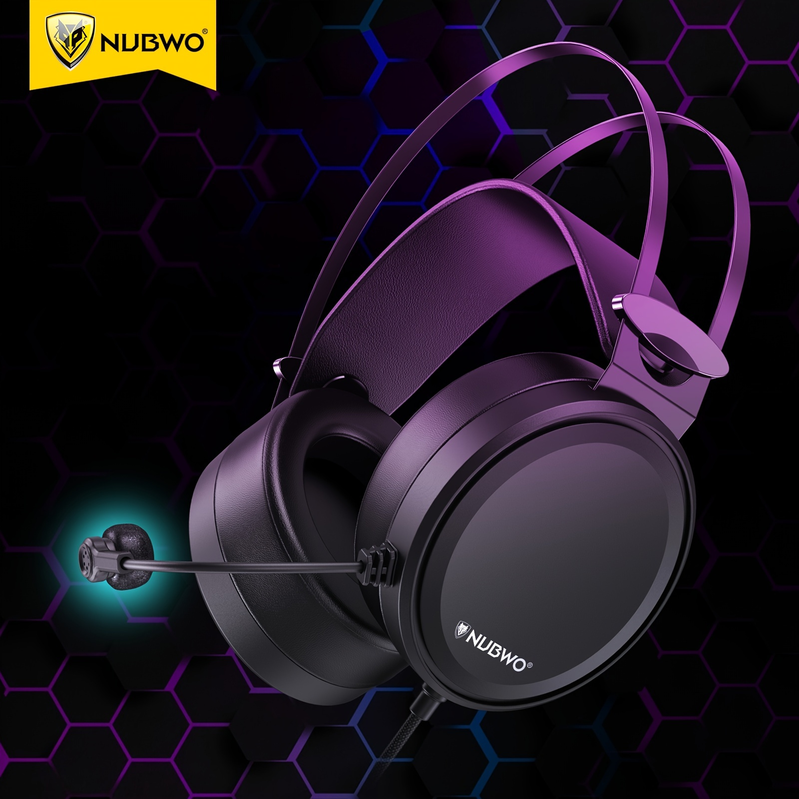 N7d Noise Cancelling Wired Gaming Headphone Headset - Temu