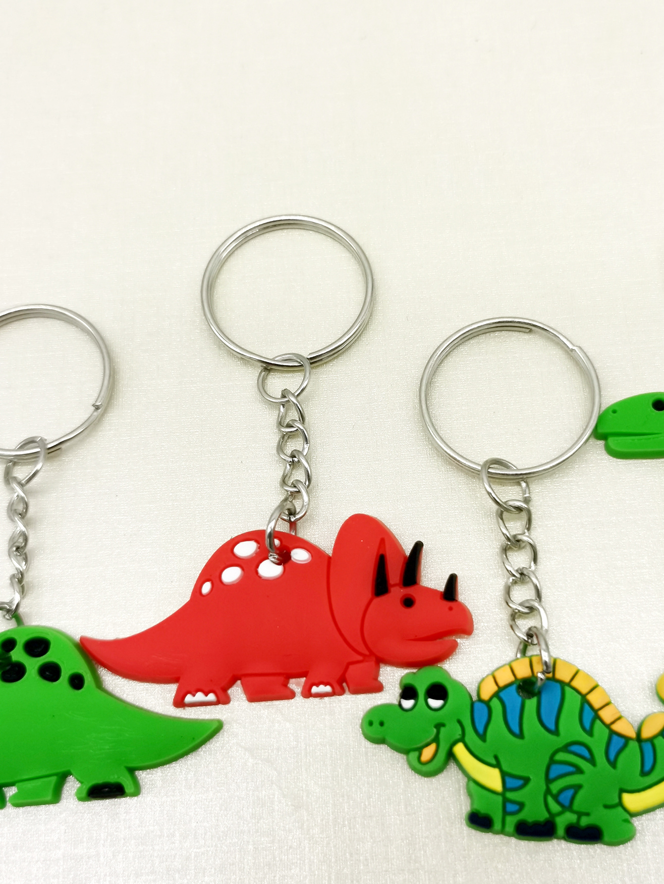 Pvc Dinosaur Keychain Cartoon Pendant Fashion Cute Bag Key - Temu ...