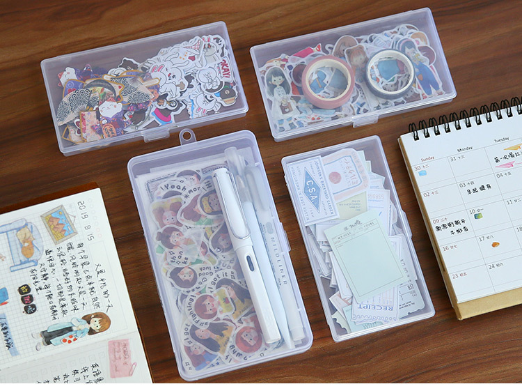Plastic Storage Box Organizer: Keep Stationery Craft - Temu