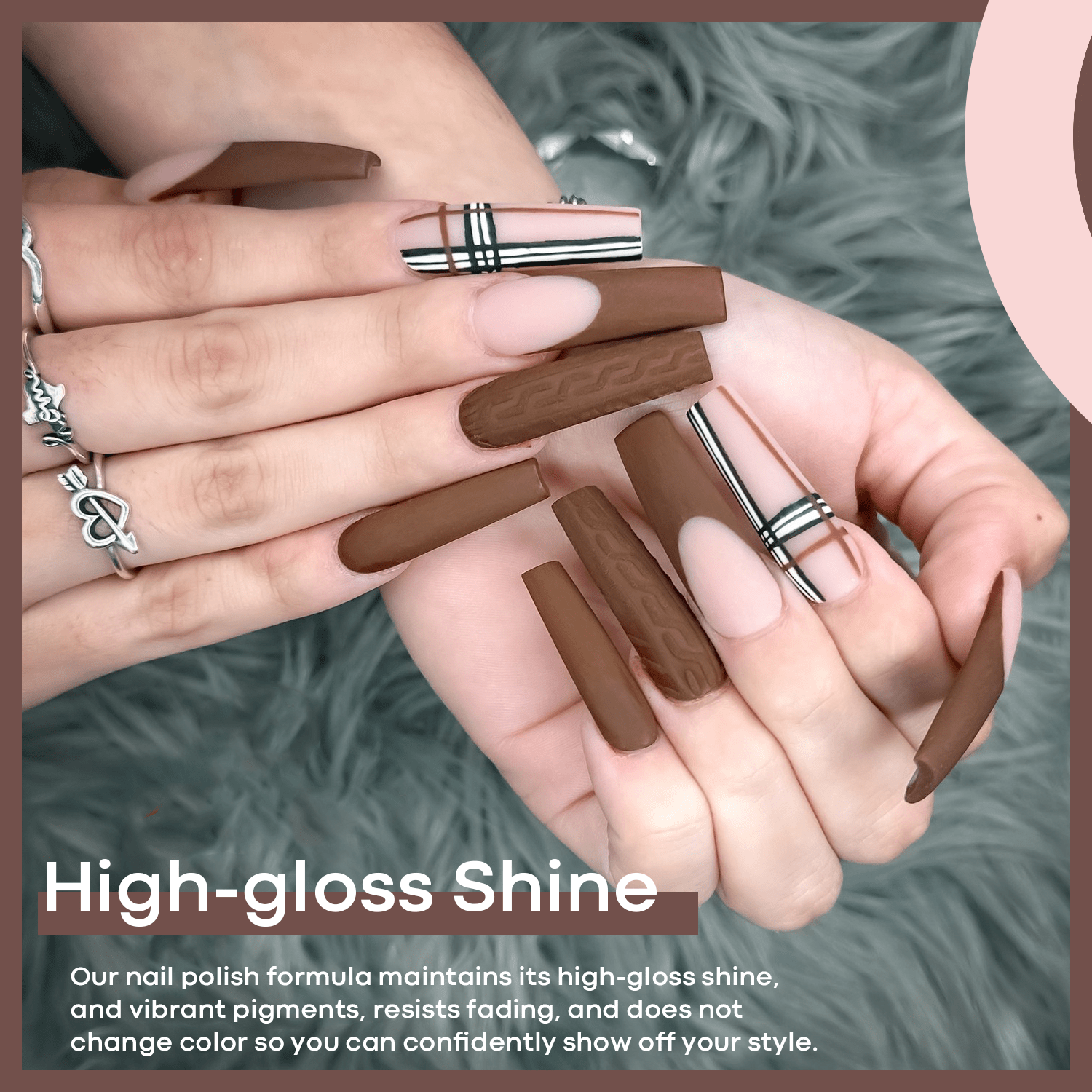 6+ Going Nude Brown Gel Polish Set With Base, Glossy & Matte Top Coat -  Soak Off Led Gel Nail Kit For Diy Manicure Salon At Home - Perfect Gift For  Women - Temu Romania