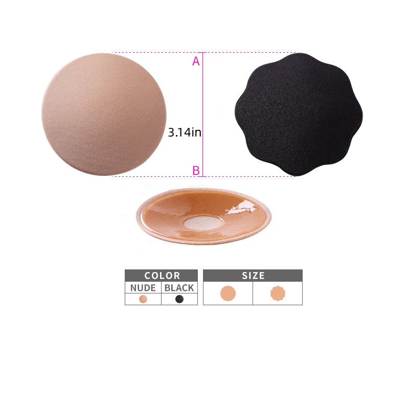 Adhesive Anti-bulge Anti-light Areola Breast Petals Nipple Covers,  Invisible Lift Strapless Backles Tape Sticky Nipple Bras For Wedding  Dresses, Women's Lingerie & Underwear Accessories - Temu Sweden