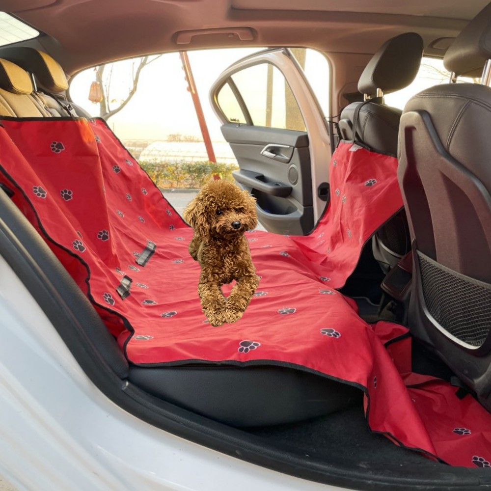 Funda impermeable para asiento de coche para perro, protector  antideslizante Zulema Funda para asiento trasero de coche para perros