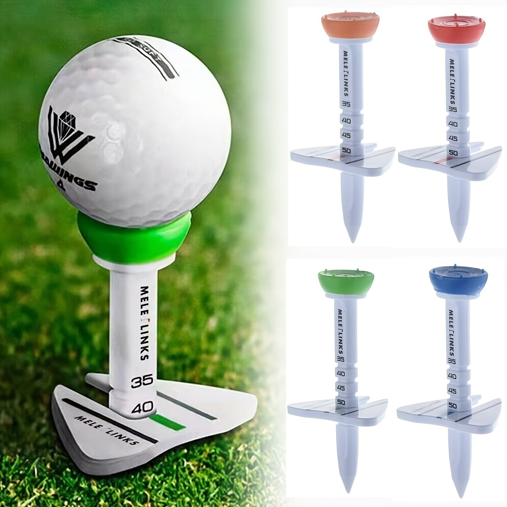 Step Down Golf Ball Holder With Plastic Tees - Perfect Golf