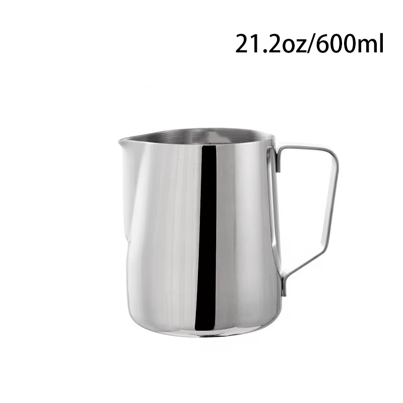 Stainless Steel Coffee Jacquard Cup With Scale Pointed Nose - Temu