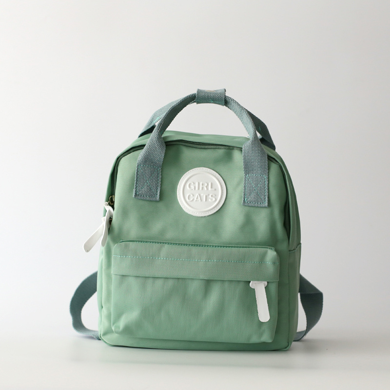 Small green online backpack