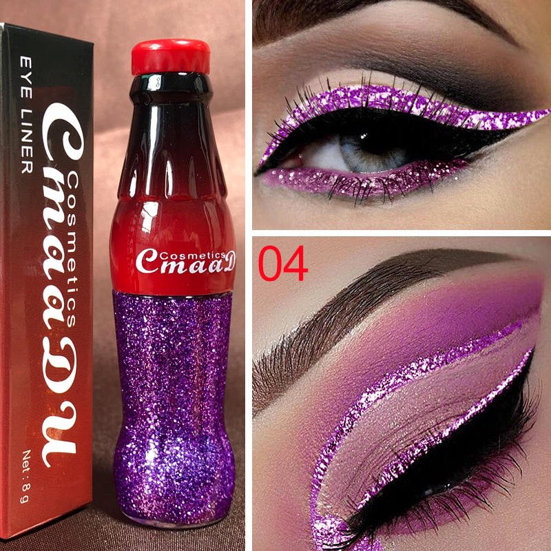 Glitter Liquid Eye Shadow Makeup Set