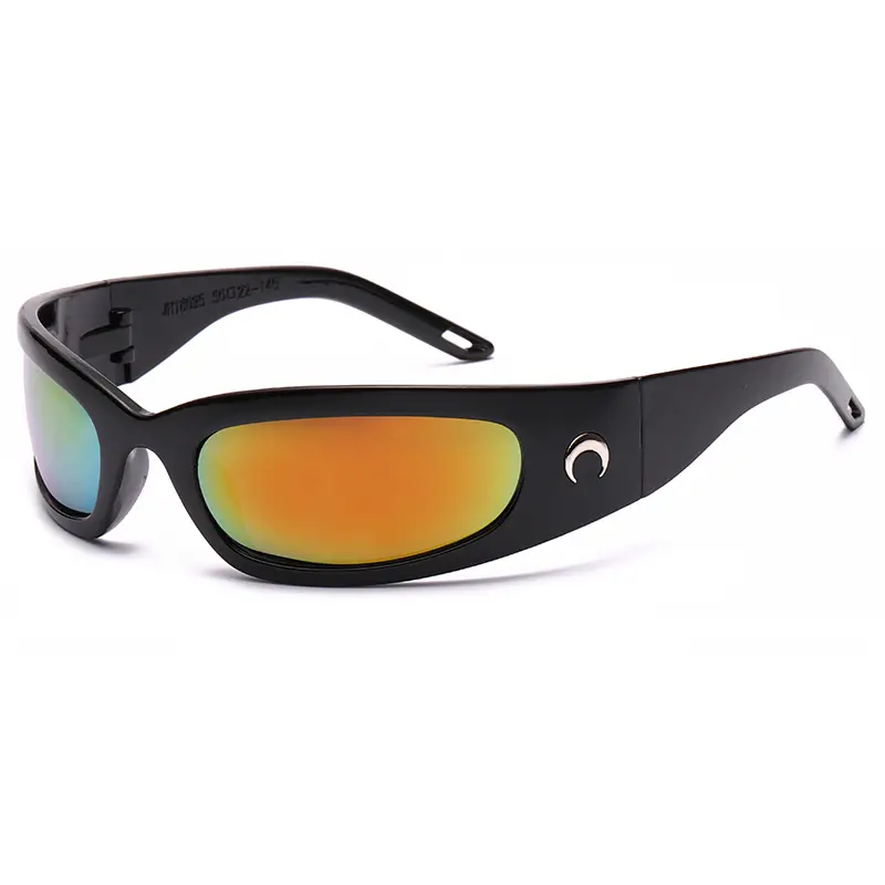 New Athletic Sunglasses Fashion Moon Pattern Outdoor - Temu