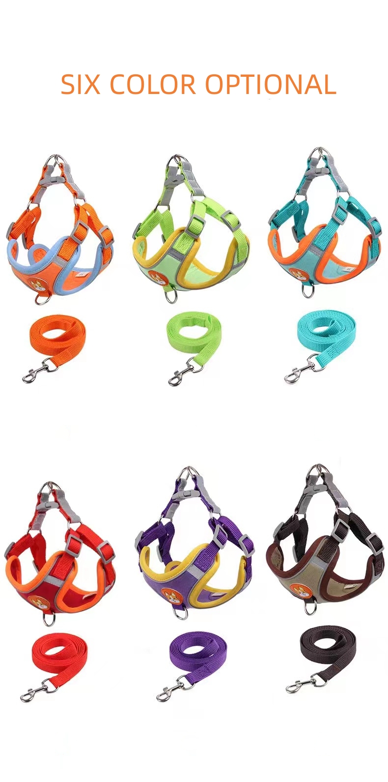 Reflective No pull Pet Harness Vest Small Medium Dogs Cats Temu