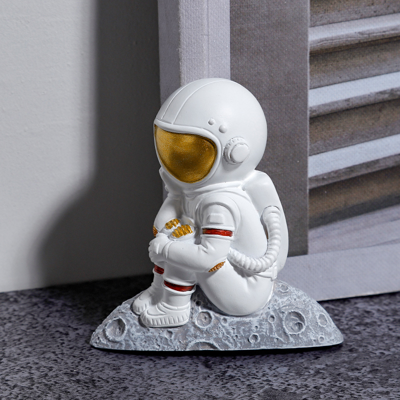 Cute 3d Cartoon Creative Ceramic Astronaut Sticker - Temu