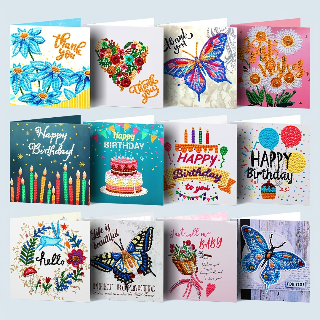 Card Making Kits For Adults And Kids Blank Greeting Cards - Temu