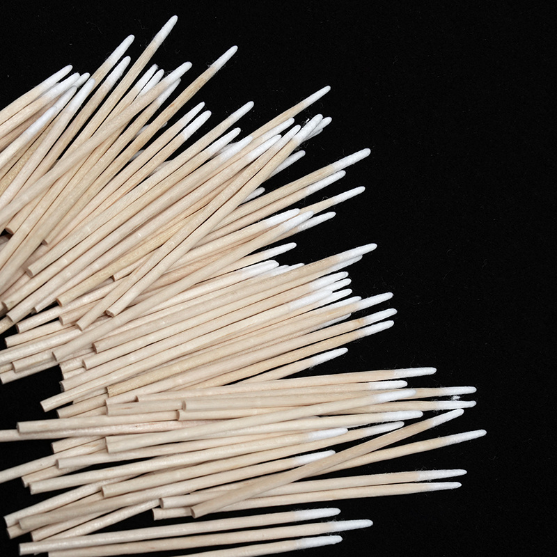 

100/200/300pcs Nails Wood Swab Clean Sticks Nail Polish Remover Art Tools Wooden Head Manicure Corrector Nail Polish Tool