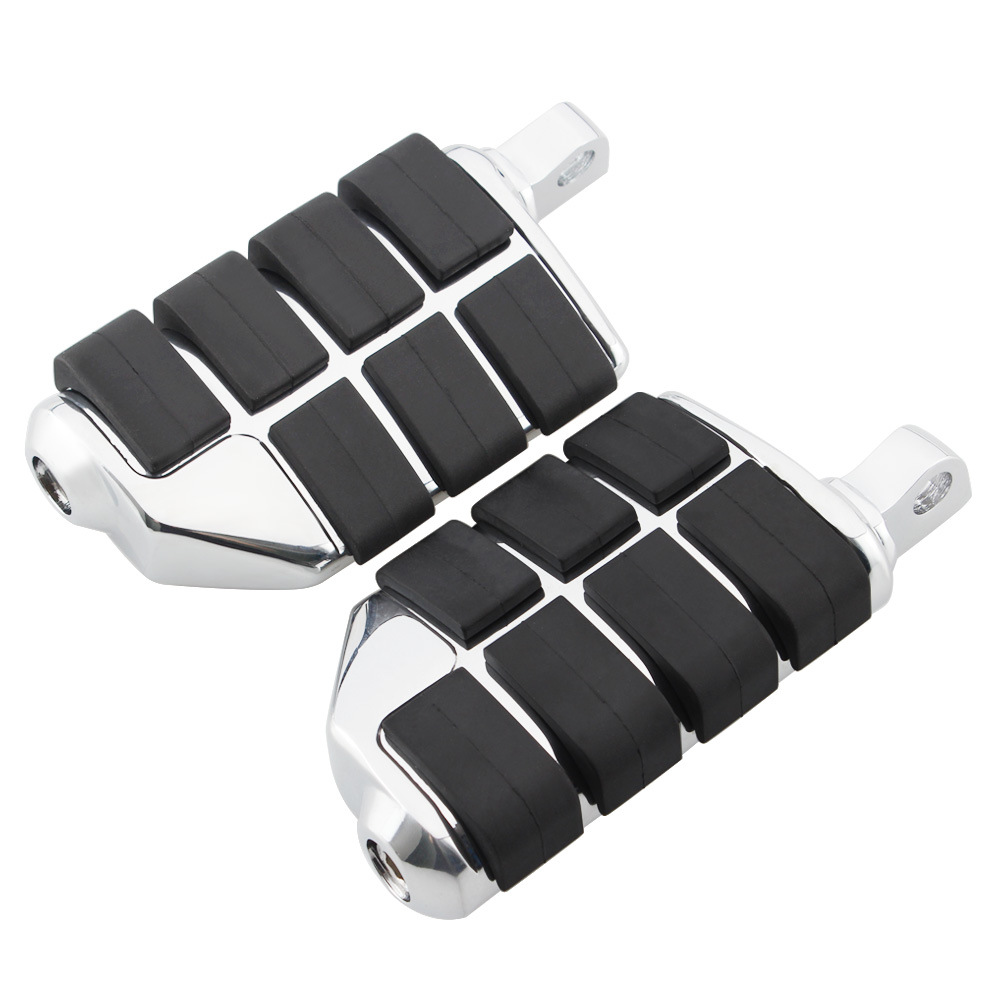 TEMU 2pcs Motorcycle Universal Male Mount Foot Pegs - For Motorcycle For Xl883 For For Glide For For