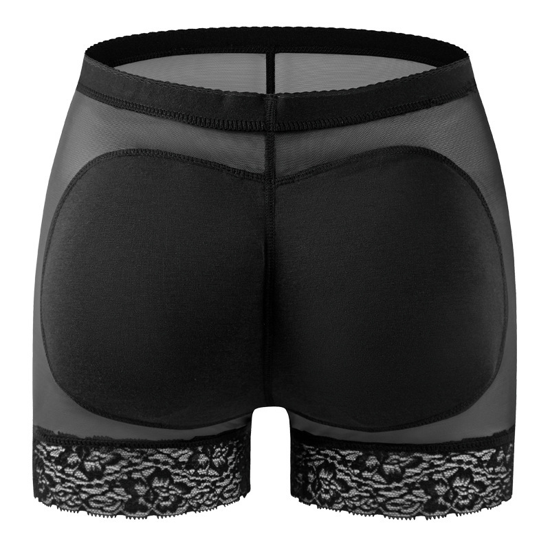 Women High Waist Boyshort Padded Pants Hip Shapewear Knickers Buttocks  Control with Lightweight and Breathable Pad,A-XX-Large (A M) : :  Health & Personal Care