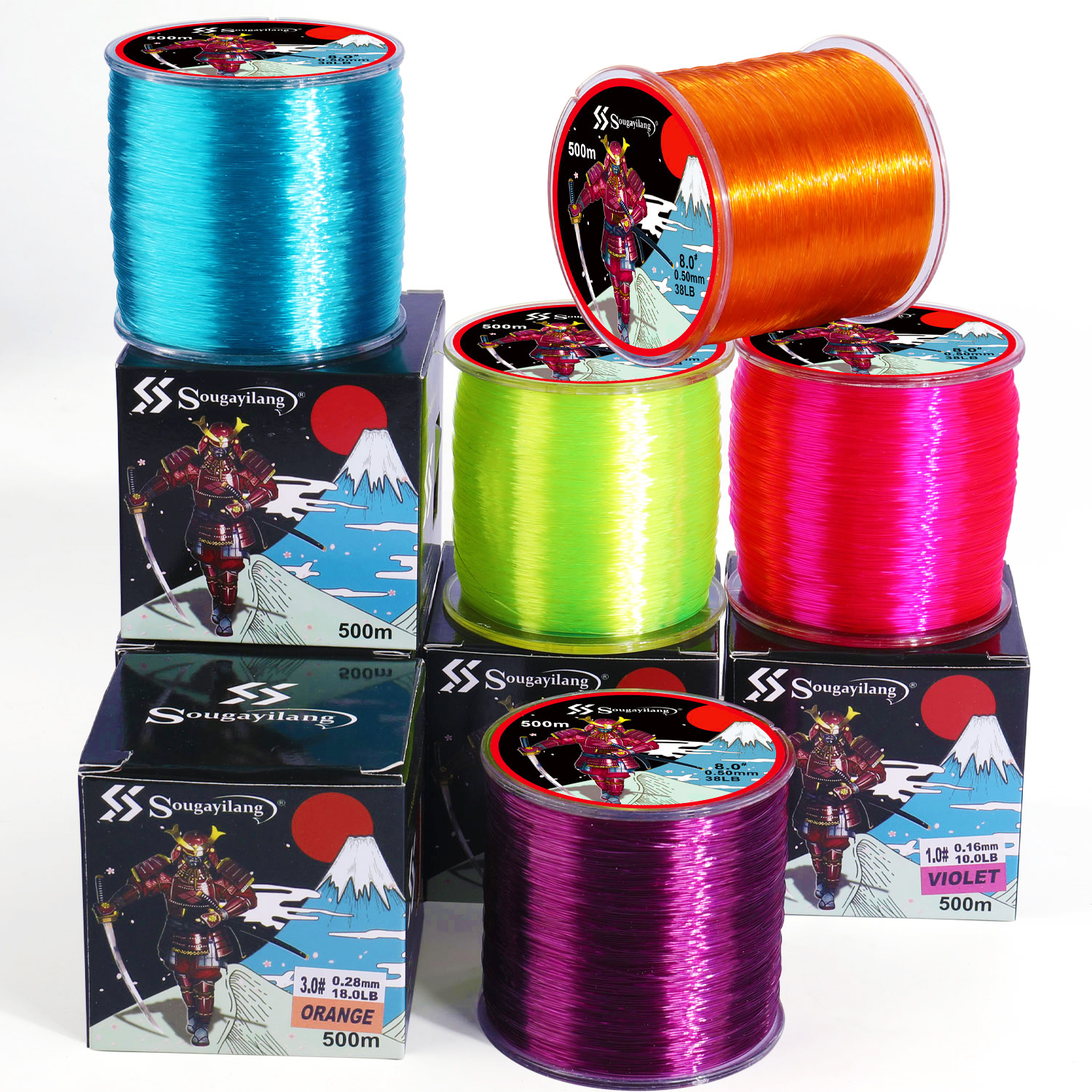 Sougayilang 4x Monofilament Nylon Fishing Line Strong Smooth - Temu  Philippines