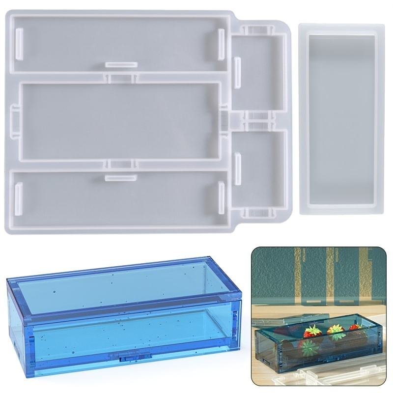 Create Your Own Rectangular Pencil Organizer With Resin - Temu