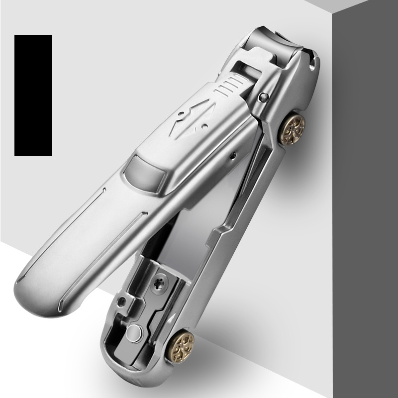 Splash Proof Creative Nail Clipper Nail Clipper Stainless Steel Nail Clipper  (1 Piece, Silver)