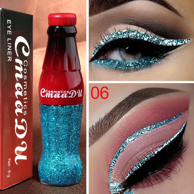 Glitter Liquid Eye Shadow Makeup Set