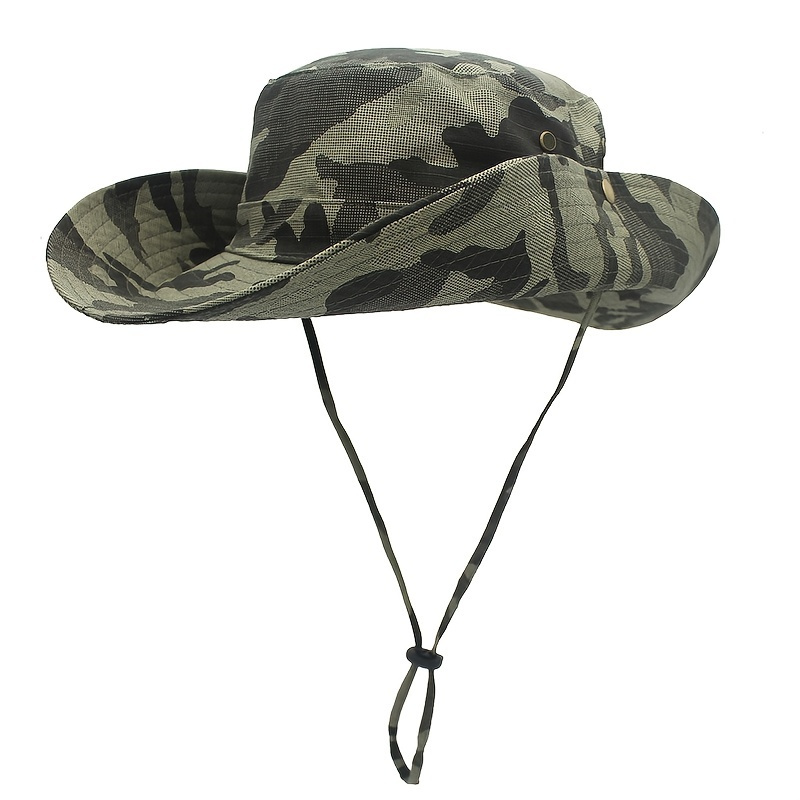 Stay Cool Protected: Camouflage Boonie Hat Perfect Outdoor - Temu