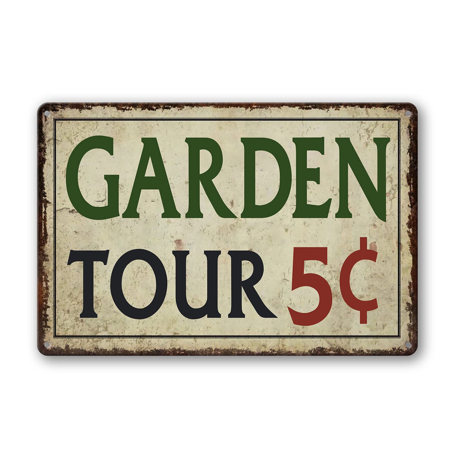 outdoor metal signs vintage