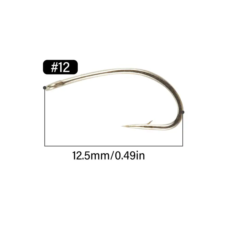 High Carbon Steel Fly Fishing Hooks Perfect Dry Fly - Temu Canada