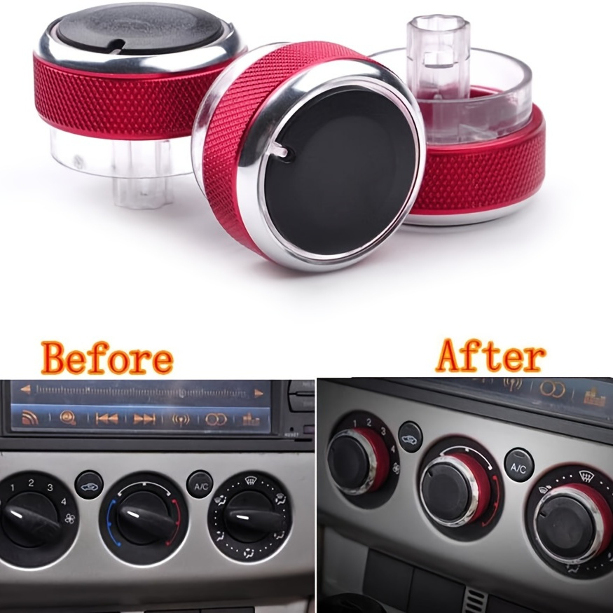 

Ac Knob Ac Heater Air Conditioning Switch For Ford 3pcs/lot