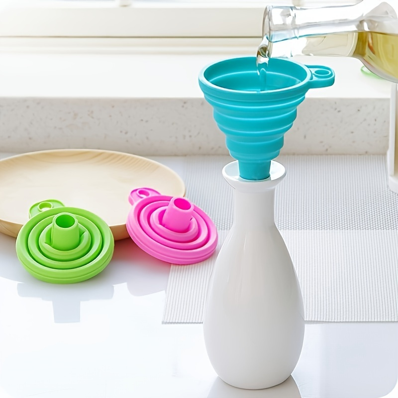 Creative Kitchen Accessories Anti-spill Splash Proof Silicone On Pour Soup  Spout Funnel For Pots Pans Bowls Jars Kitchen Gadget - Temu