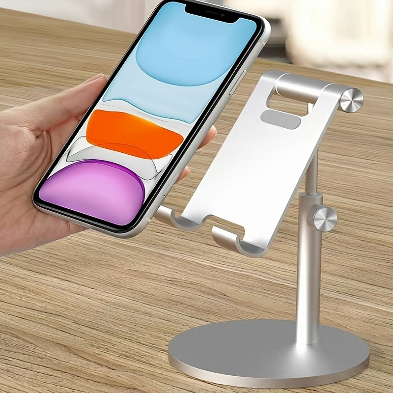Cell Phone Stand, Adjustable Phone Stand For Desk, Thick Case Friendly  Phone Holder Stand, Taller IPhone Stand Compatible With All Mobile Phone,  IPhon