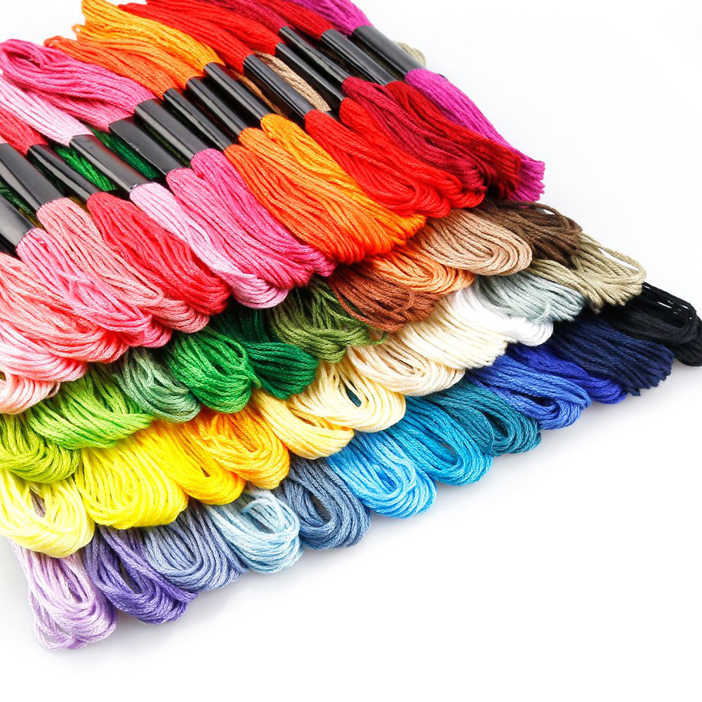 Embroidery Floss Embroidery Thread Cross Stitch Threads - Temu