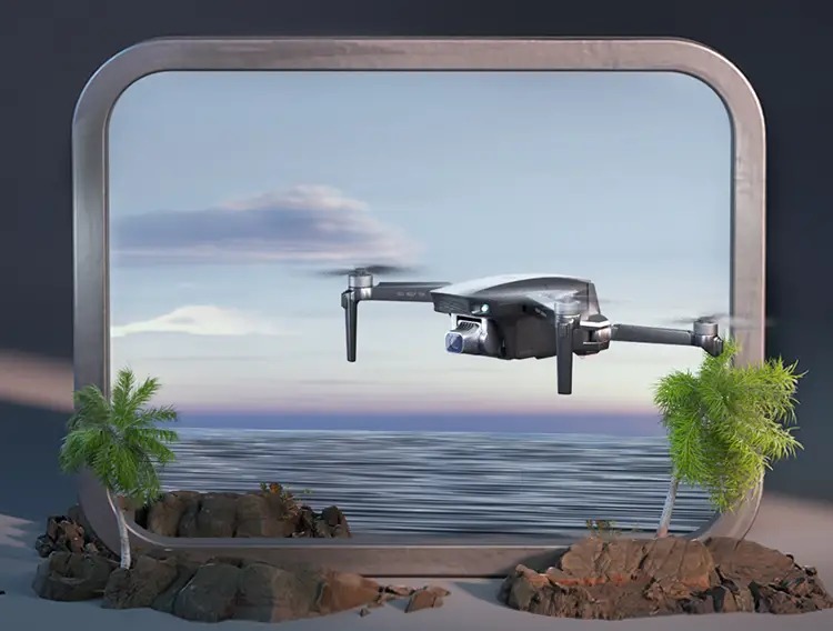 capture stunning aerial photos 4k movies with this powerful drone anti shake gimbal details 12
