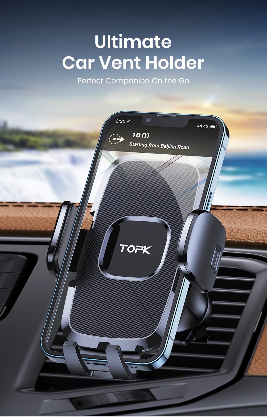 Secure Your Phone In Style With This Car Vent Phone Mount - Temu