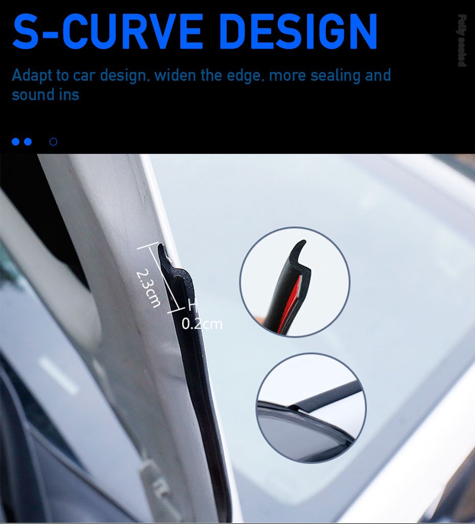 Car Hood Sealing Strip Universal Auto Rubber Seal Strip Temu