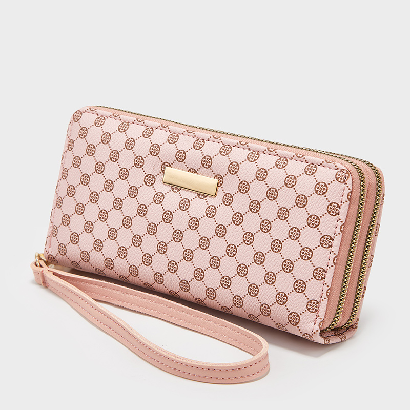 MOLUCA MO Women's Shoulder Bag Fashion Square Zipper Lock Wallet