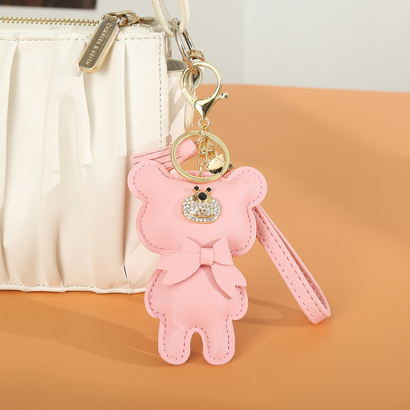 Bear Handbag Ornament Keychain