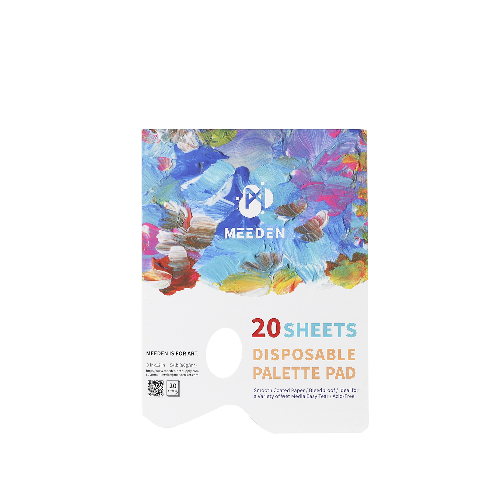 MEEDEN Disposable Palette Paper Pad, 9x12 Inch - MEEDEN ART