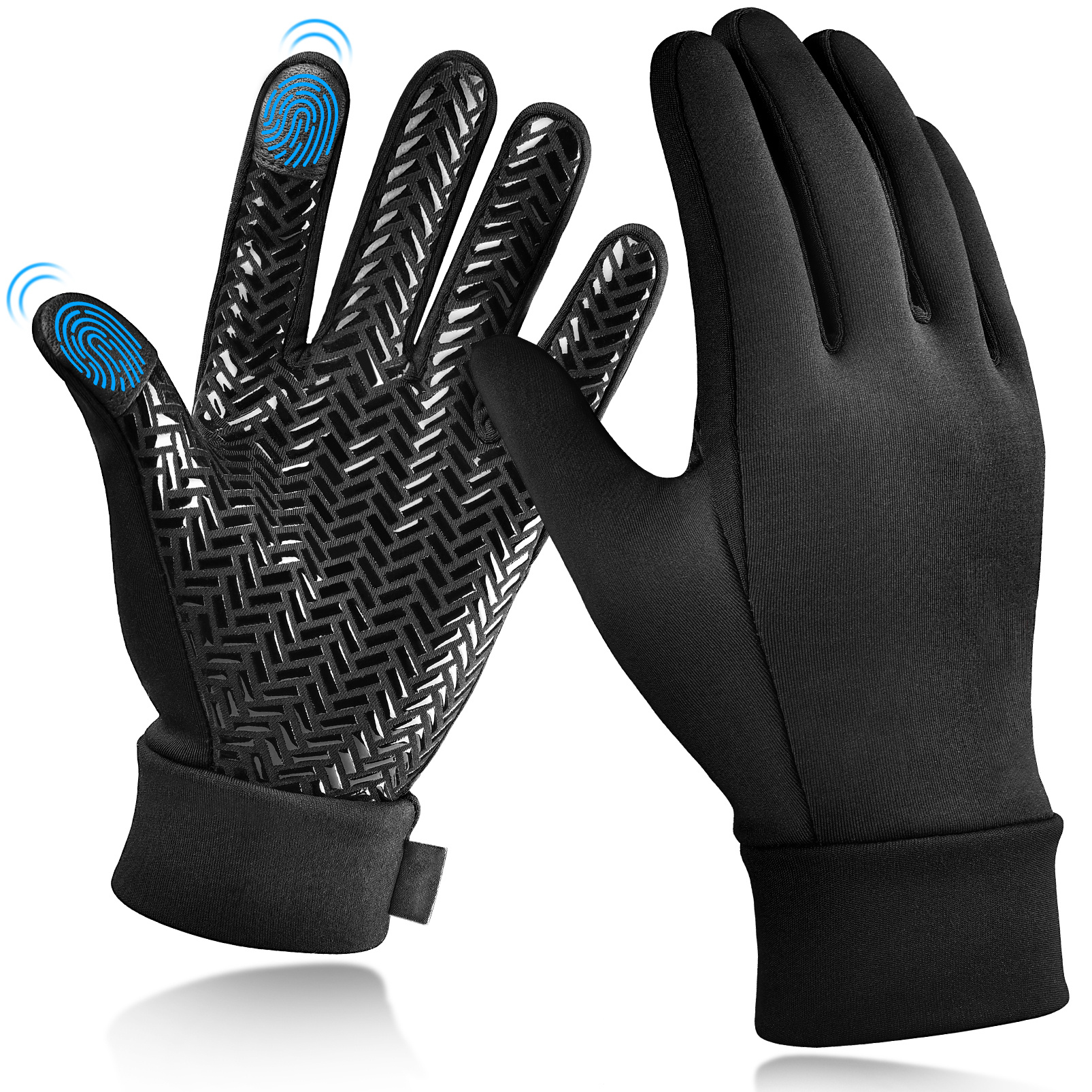 vbiger winter warm touch screen gloves