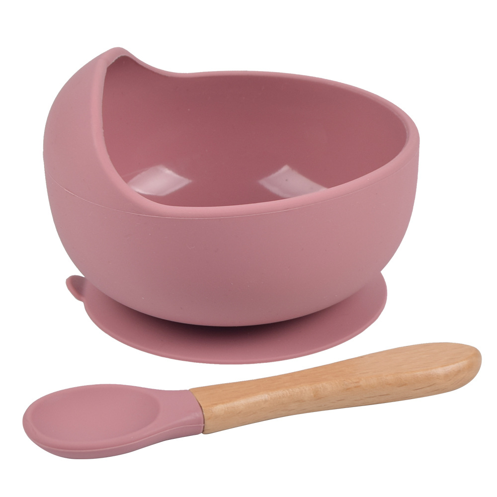 Avanchy Baby Bowls Silicone MINI Prep Bowl Set for Babies Kids Toddler for  Feeding Food 4 oz, Pink