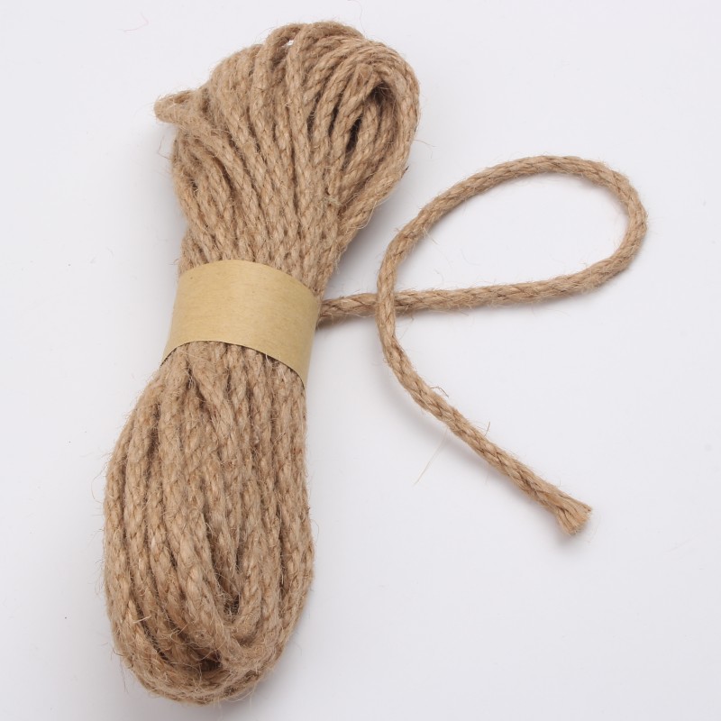 NUOBESTY 1 Roll Packaging Twine Bouquet Twine Braided Lines DIY Rope Jute  Twine Braid Cord Jute Rope Twine Burlap Rope Rope Braid Rope Decorative  Rope