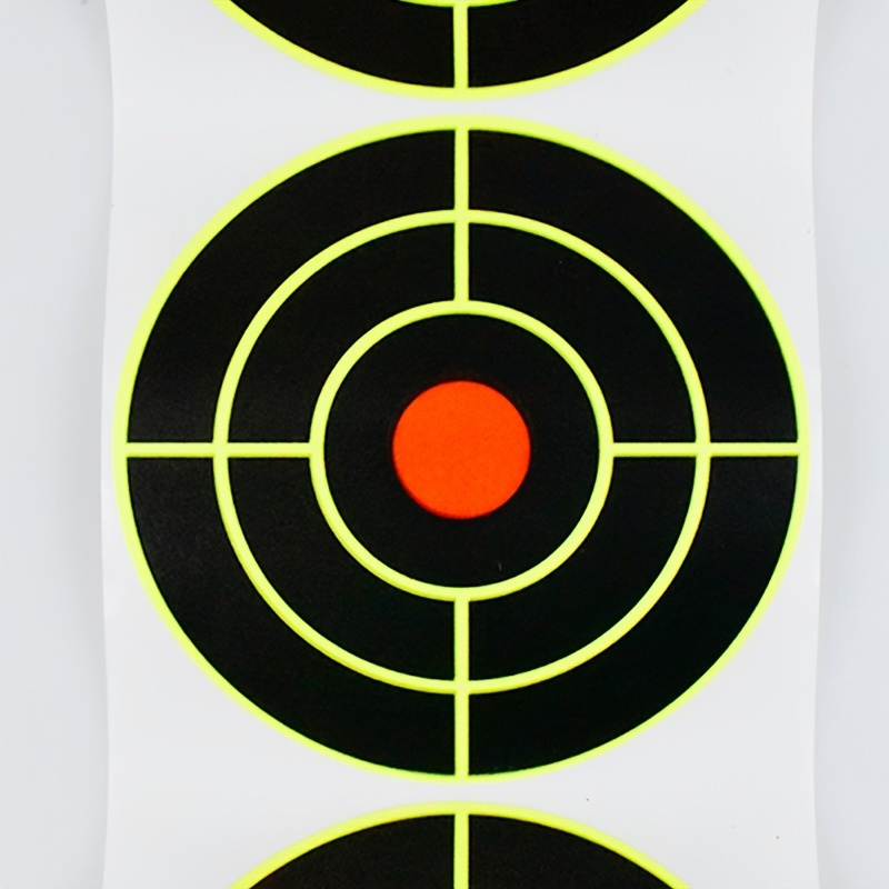 Label Paper Shooting Target Sticker Label Fluorescent Splash Target Paper Shooting Target Paper