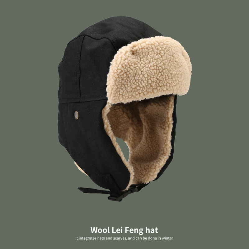 Wool Men Hats Warm Wool Woven Hats. Iwinter (Color : 2, Size : 55CM) :  : Clothing, Shoes & Accessories