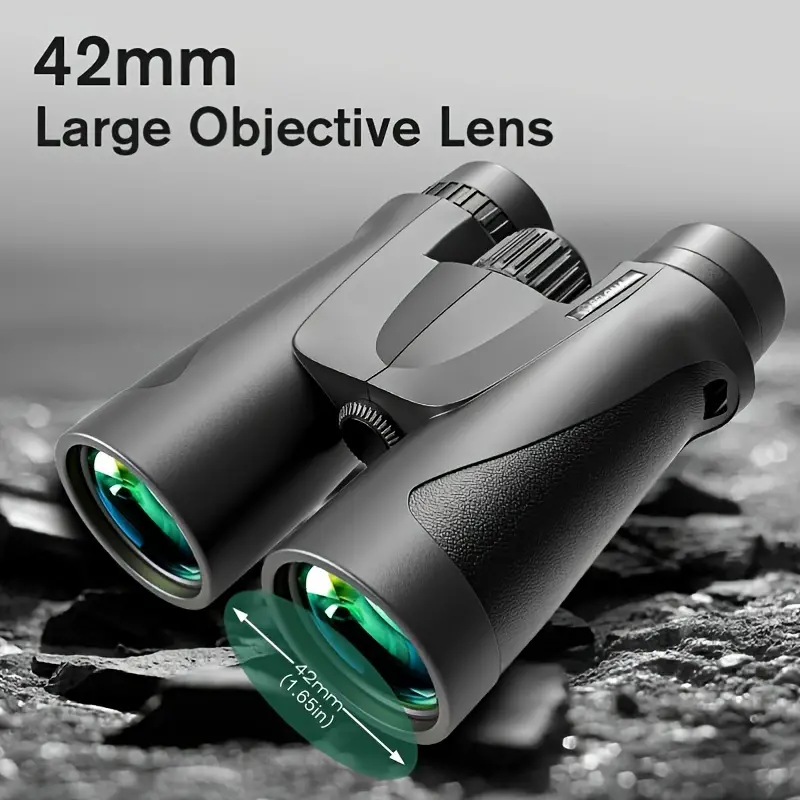 portable binoculars hd bak4 prism professional zoom telescope for outdoor grazing tourism super foot bowl game watching details 6