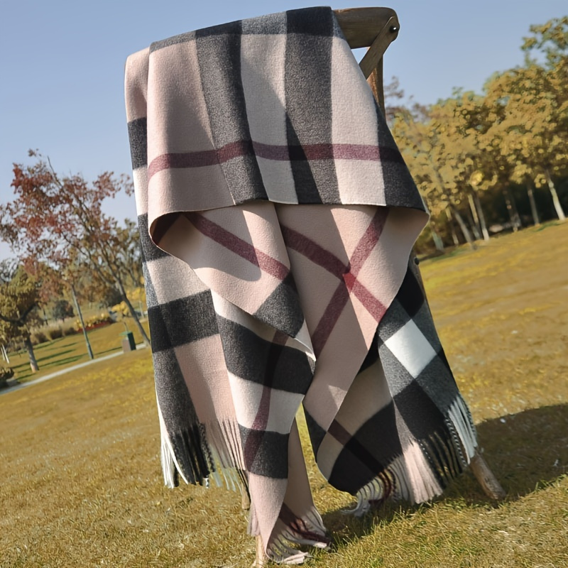  GAGALU Autumn Scarf Luxury Cashmere Knit Scarf Solid Color  Ladies Or Men Winter Scarf Warm Thick Wool Scarf (Color : 2) : Clothing,  Shoes & Jewelry