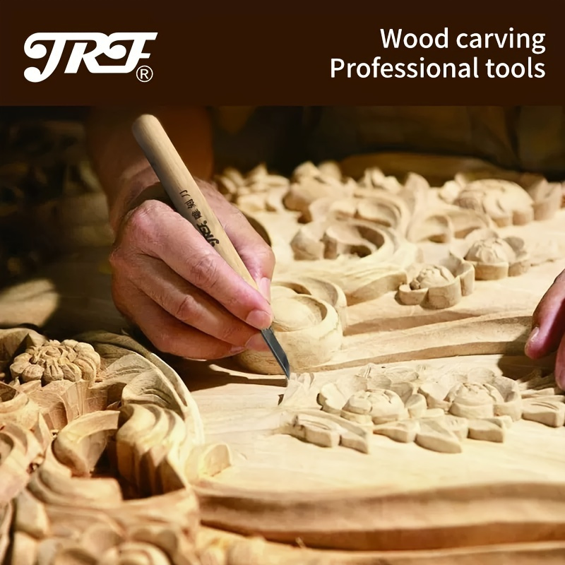 5~ Durable Practical Woodworking Wood Carving Metal Chisel - Temu