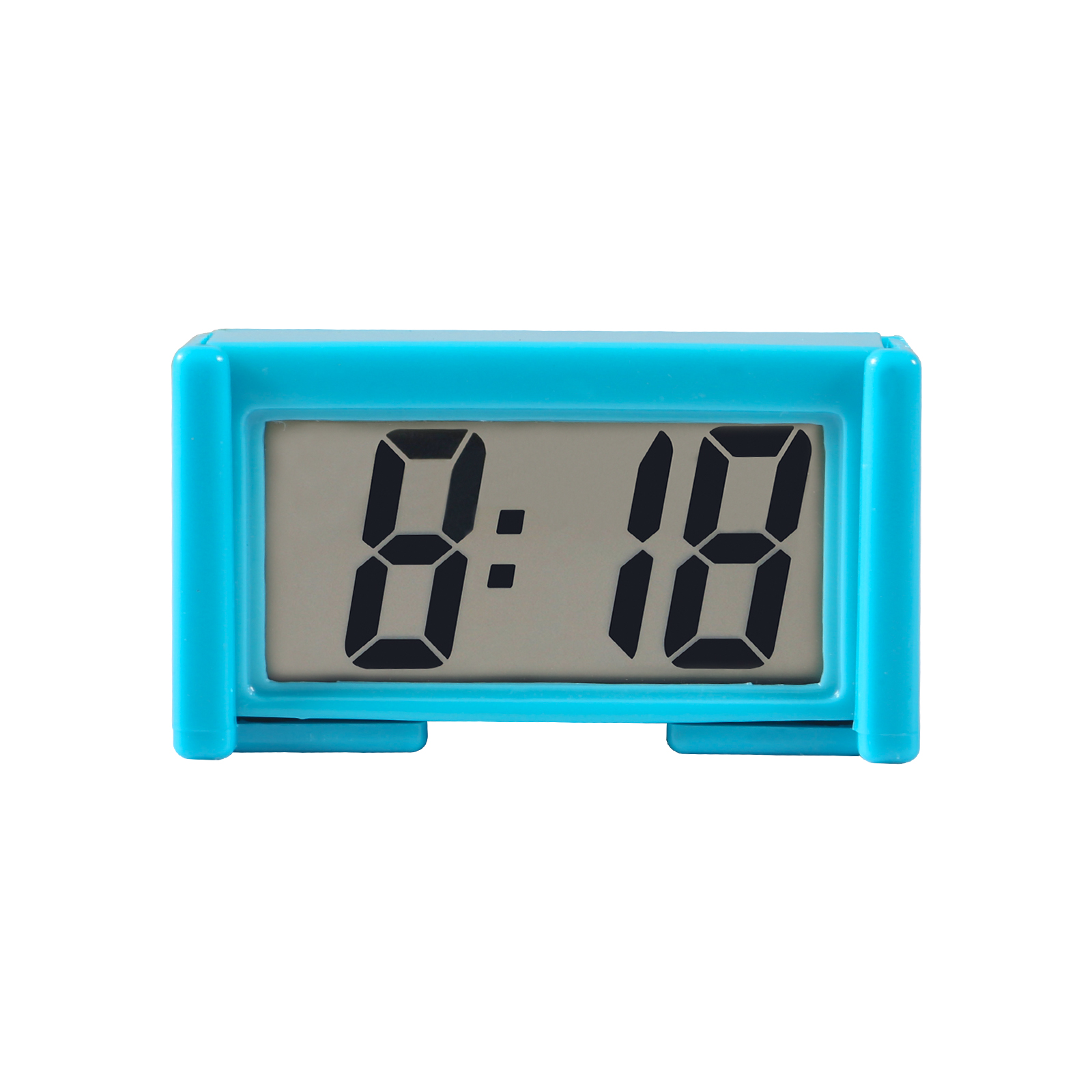 Petit tableau de bord de voiture numérique horloge sur batterie  Fonctionnement par batterie Grand affichage de temps clair Lcd pour  automobile, moto et camion