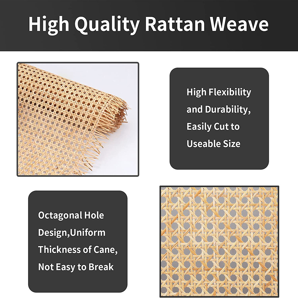 15 Meters/Roll Natural Indonesian Real Synthetic Rattan Weaving Material  Home Decor Cane Webbing Roll Furniture Chair Table Ceiling Background Door  DIY Material From Jackylucy000, $226.14